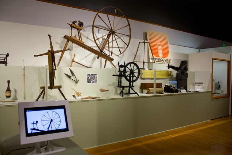 Museum Kiosk in Use